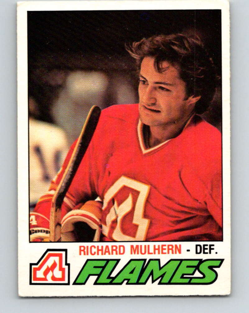 1977-78 O-Pee-Chee #373 Richard Mulhern  Atlanta Flames  V15666