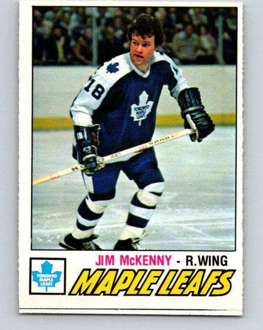 1977-78 O-Pee-Chee #374 Jim McKenny  Toronto Maple Leafs  V15668