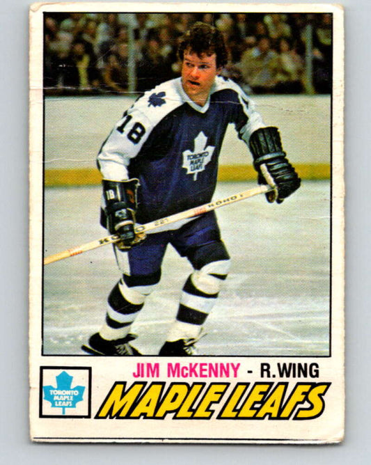 1977-78 O-Pee-Chee #374 Jim McKenny  Toronto Maple Leafs  V15669