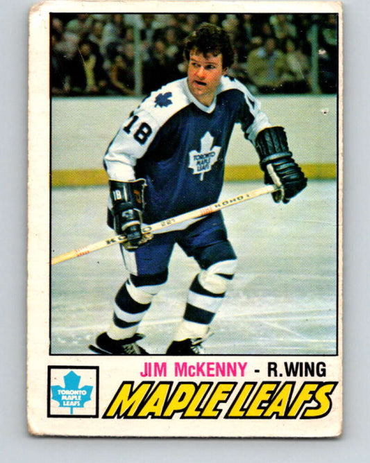 1977-78 O-Pee-Chee #374 Jim McKenny  Toronto Maple Leafs  V15671