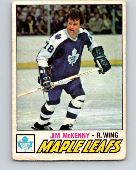 1977-78 O-Pee-Chee #374 Jim McKenny  Toronto Maple Leafs  V15672