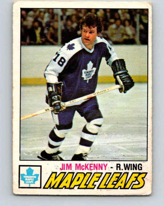 1977-78 O-Pee-Chee #374 Jim McKenny  Toronto Maple Leafs  V15673