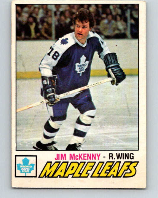 1977-78 O-Pee-Chee #374 Jim McKenny  Toronto Maple Leafs  V15674