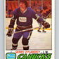 1977-78 O-Pee-Chee #377 Gerry O'Flaherty  Vancouver Canucks  V15688
