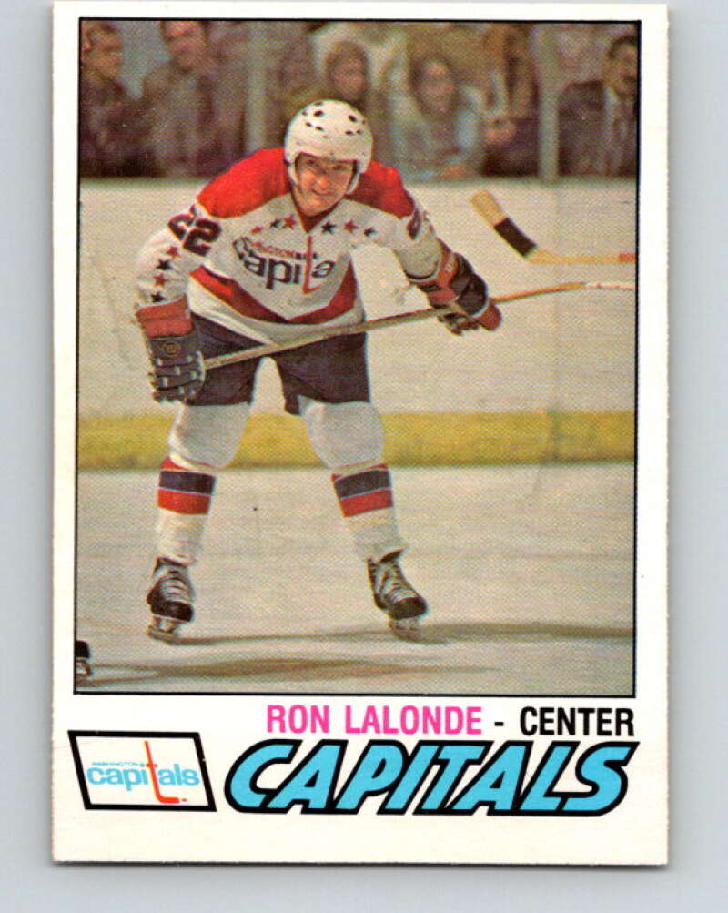 1977-78 O-Pee-Chee #378 Ron Lalonde  Washington Capitals  V15693