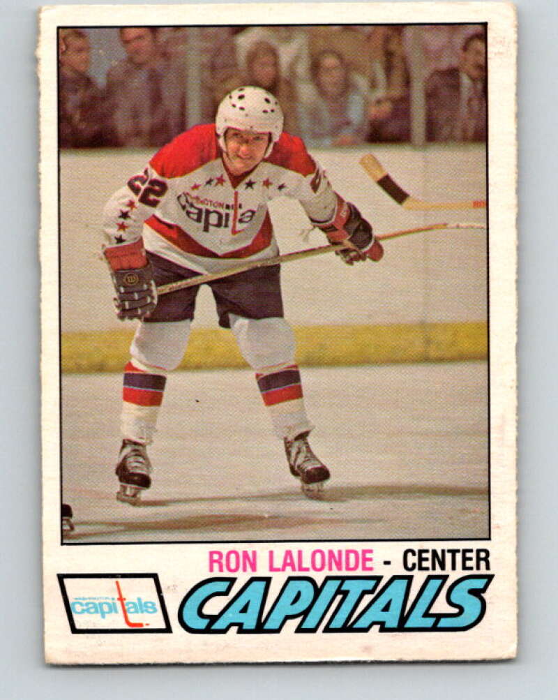 1977-78 O-Pee-Chee #378 Ron Lalonde  Washington Capitals  V15695