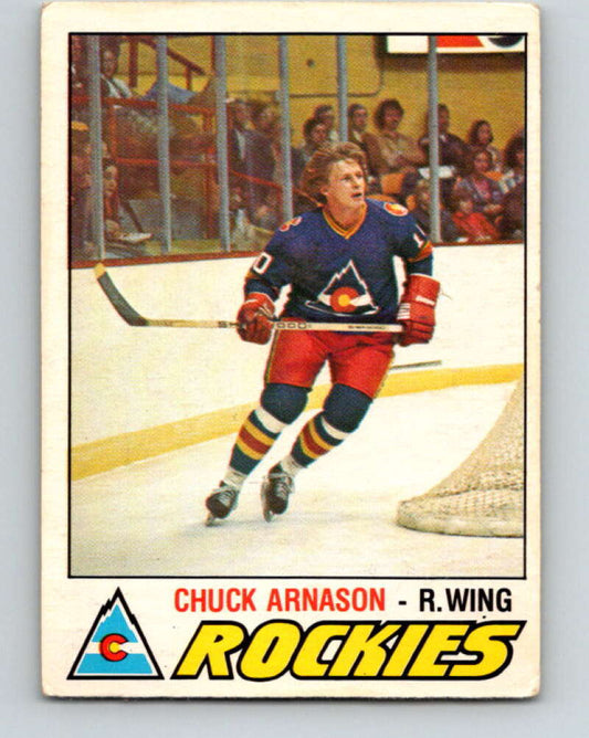 1977-78 O-Pee-Chee #379 Chuck Arnason  Colorado Rockies  V15703