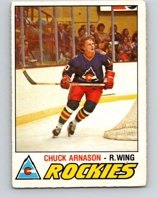 1977-78 O-Pee-Chee #379 Chuck Arnason  Colorado Rockies  V15706