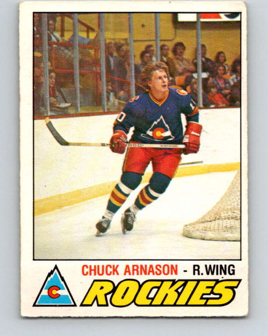 1977-78 O-Pee-Chee #379 Chuck Arnason  Colorado Rockies  V15707