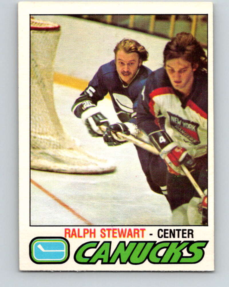 1977-78 O-Pee-Chee #386 Ralph Stewart  Vancouver Canucks  V15747