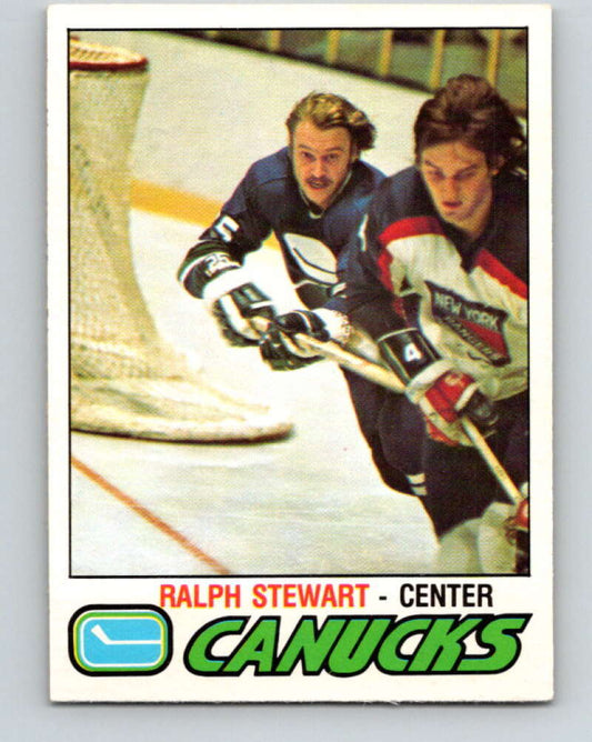 1977-78 O-Pee-Chee #386 Ralph Stewart  Vancouver Canucks  V15749