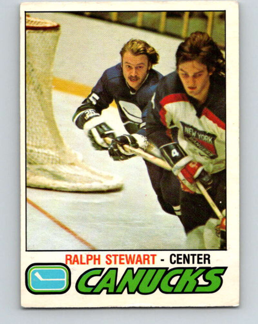 1977-78 O-Pee-Chee #386 Ralph Stewart  Vancouver Canucks  V15750