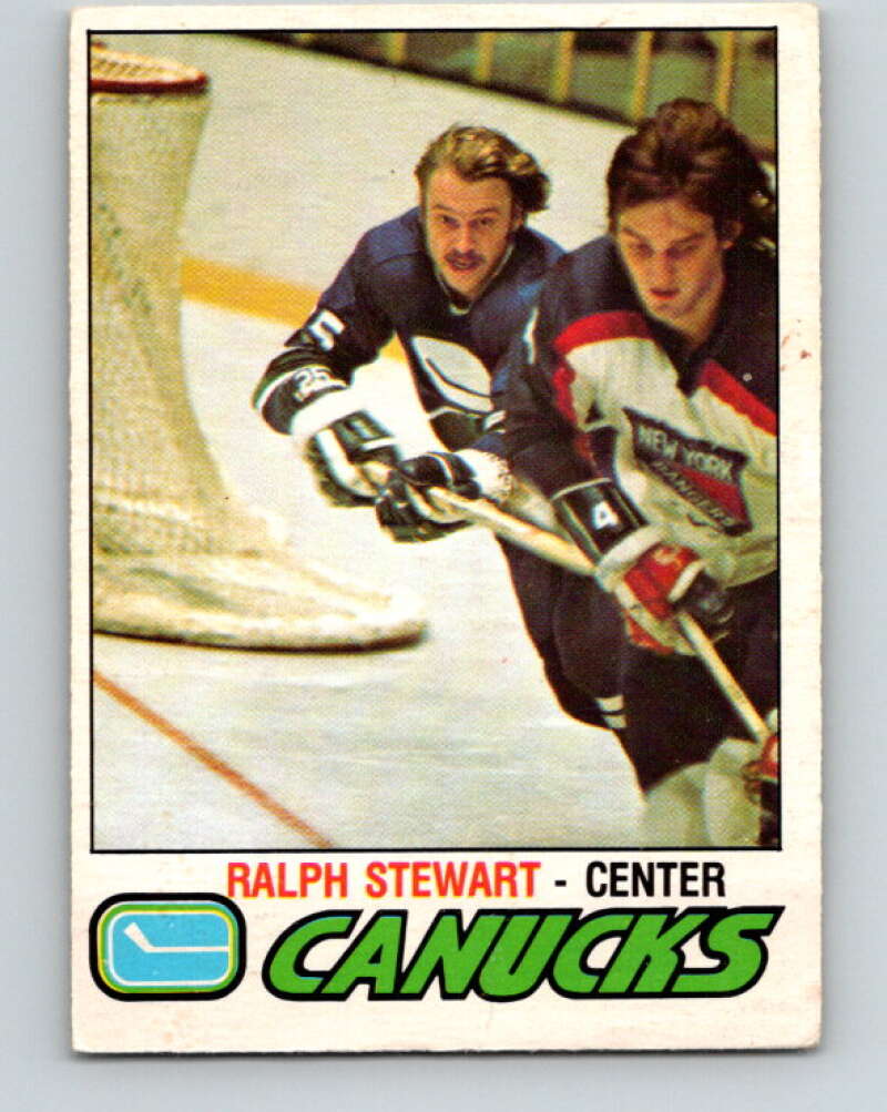 1977-78 O-Pee-Chee #386 Ralph Stewart  Vancouver Canucks  V15751