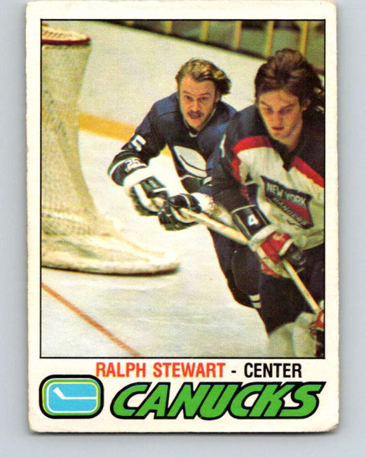 1977-78 O-Pee-Chee #386 Ralph Stewart  Vancouver Canucks  V15755