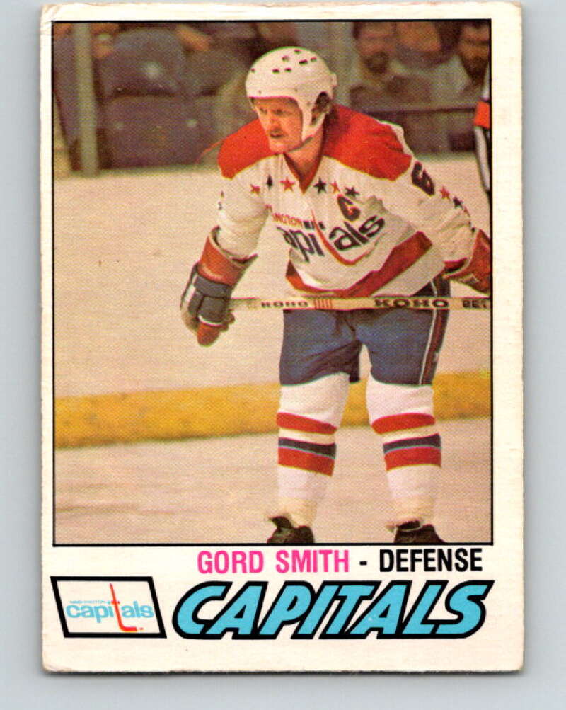 1977-78 O-Pee-Chee #387 Gord Smith  Washington Capitals  V15757