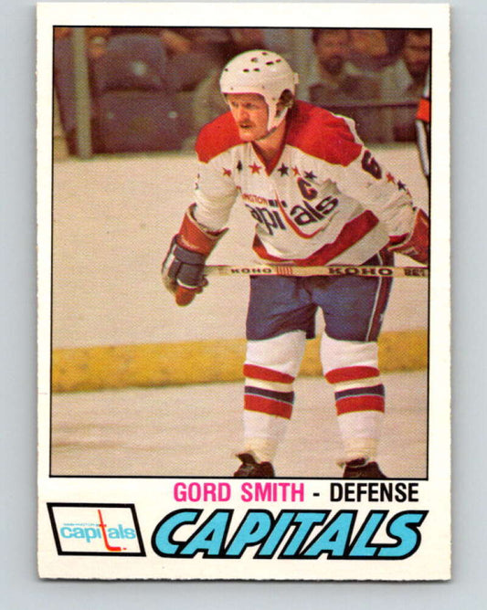 1977-78 O-Pee-Chee #387 Gord Smith  Washington Capitals  V15758