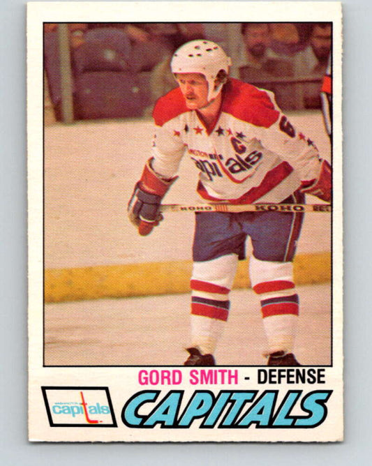 1977-78 O-Pee-Chee #387 Gord Smith  Washington Capitals  V15759