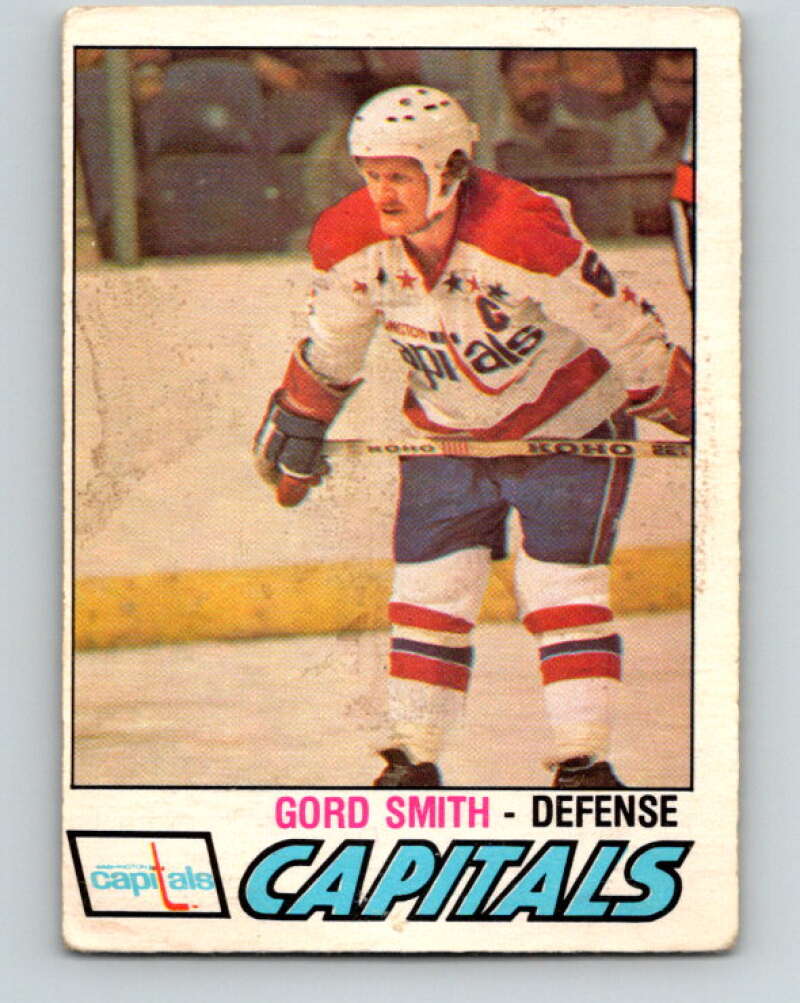 1977-78 O-Pee-Chee #387 Gord Smith  Washington Capitals  V15761