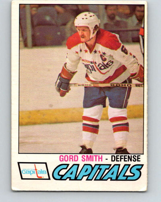 1977-78 O-Pee-Chee #387 Gord Smith  Washington Capitals  V15762