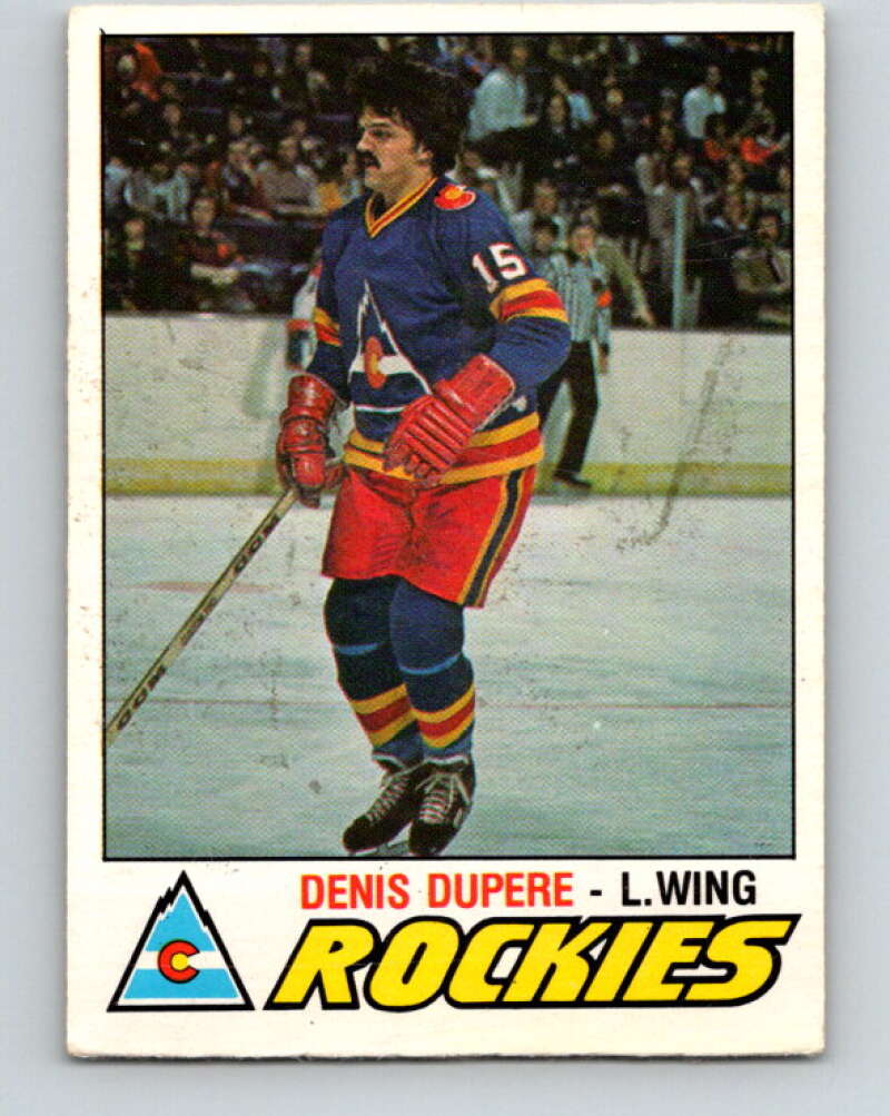 1977-78 O-Pee-Chee #388 Denis Dupere  Colorado Rockies  V15771