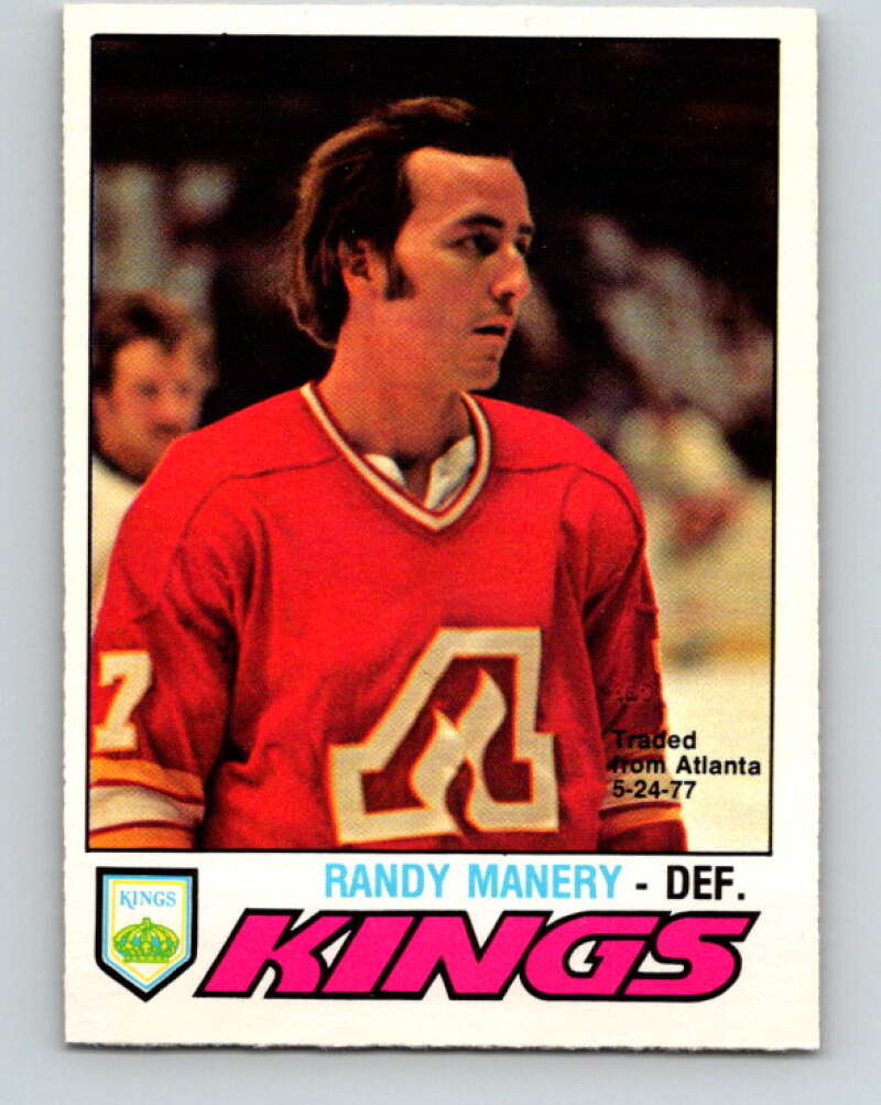 1977-78 O-Pee-Chee #389 Randy Manery  Los Angeles Kings  V15772