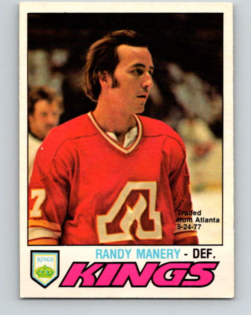 1977-78 O-Pee-Chee #389 Randy Manery  Los Angeles Kings  V15773