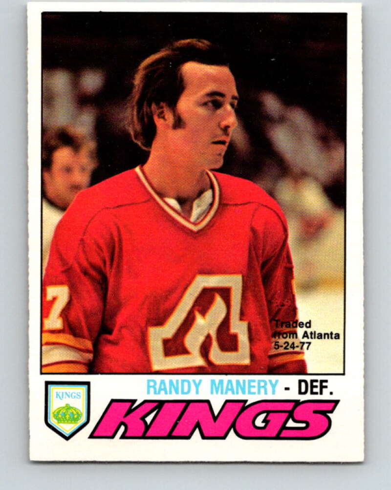 1977-78 O-Pee-Chee #389 Randy Manery  Los Angeles Kings  V15774