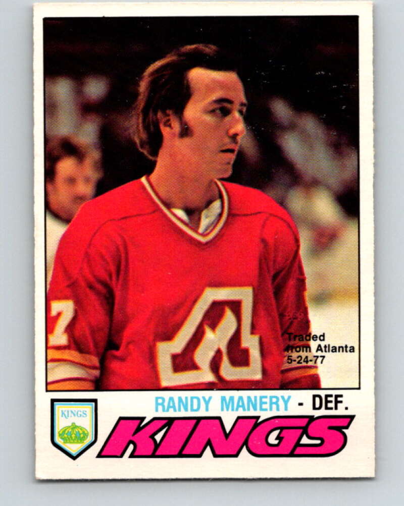 1977-78 O-Pee-Chee #389 Randy Manery  Los Angeles Kings  V15776