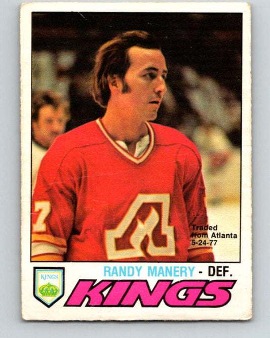 1977-78 O-Pee-Chee #389 Randy Manery  Los Angeles Kings  V15778