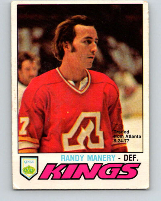 1977-78 O-Pee-Chee #389 Randy Manery  Los Angeles Kings  V15779