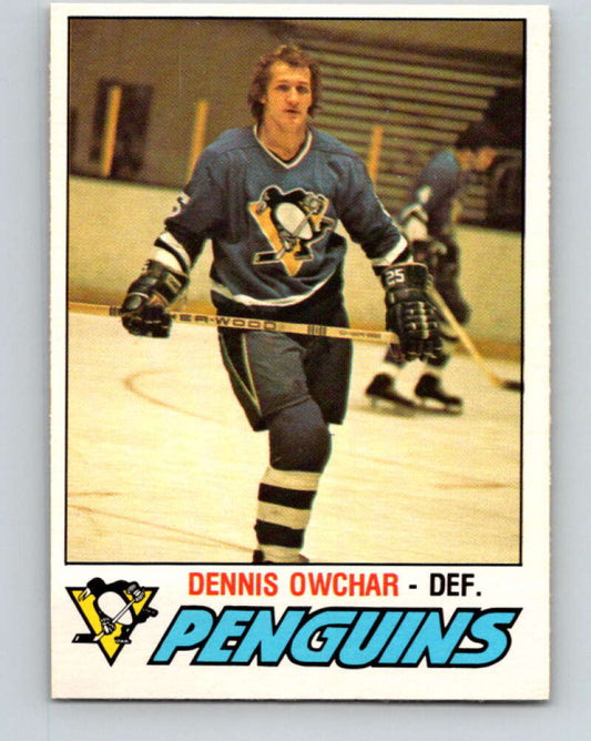 1977-78 O-Pee-Chee #391 Dennis Owchar  Pittsburgh Penguins  V15790