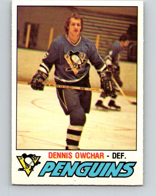1977-78 O-Pee-Chee #391 Dennis Owchar  Pittsburgh Penguins  V15791