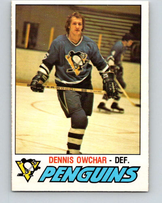 1977-78 O-Pee-Chee #391 Dennis Owchar  Pittsburgh Penguins  V15792