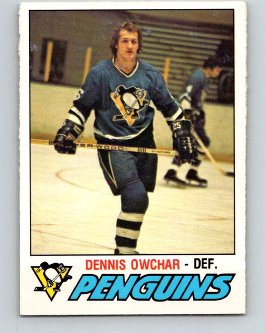 1977-78 O-Pee-Chee #391 Dennis Owchar  Pittsburgh Penguins  V15793