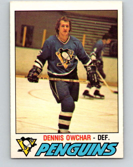 1977-78 O-Pee-Chee #391 Dennis Owchar  Pittsburgh Penguins  V15797
