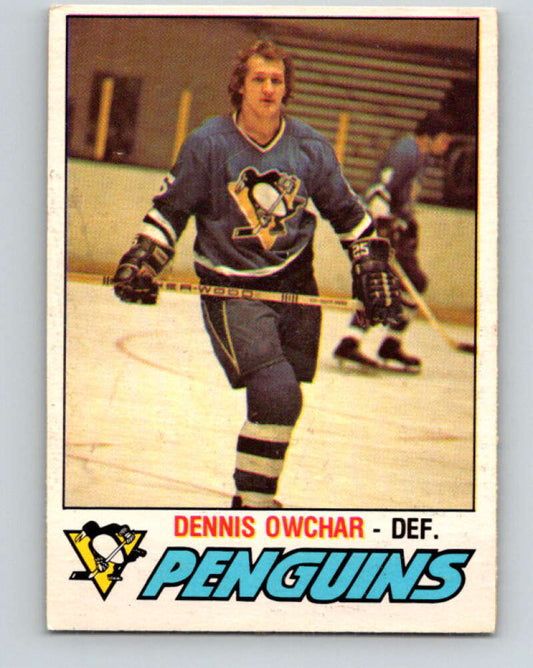 1977-78 O-Pee-Chee #391 Dennis Owchar  Pittsburgh Penguins  V15798