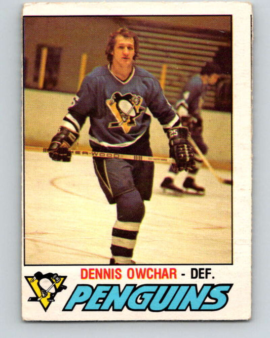 1977-78 O-Pee-Chee #391 Dennis Owchar  Pittsburgh Penguins  V15803