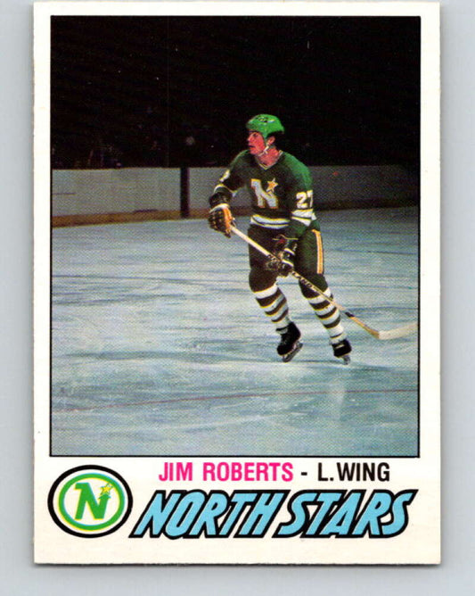 1977-78 O-Pee-Chee #392 Jim Roberts  RC Rookie Minnesota North Stars  V15804