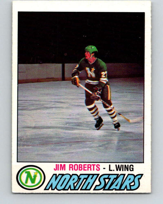 1977-78 O-Pee-Chee #392 Jim Roberts  RC Rookie Minnesota North Stars  V15805