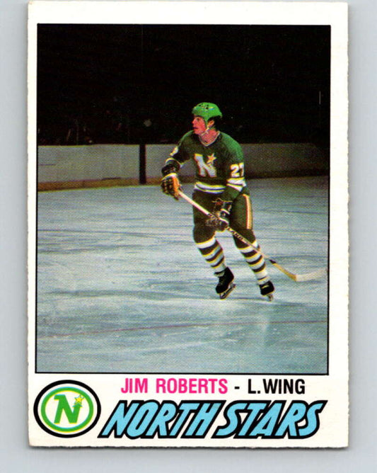 1977-78 O-Pee-Chee #392 Jim Roberts  RC Rookie Minnesota North Stars  V15807