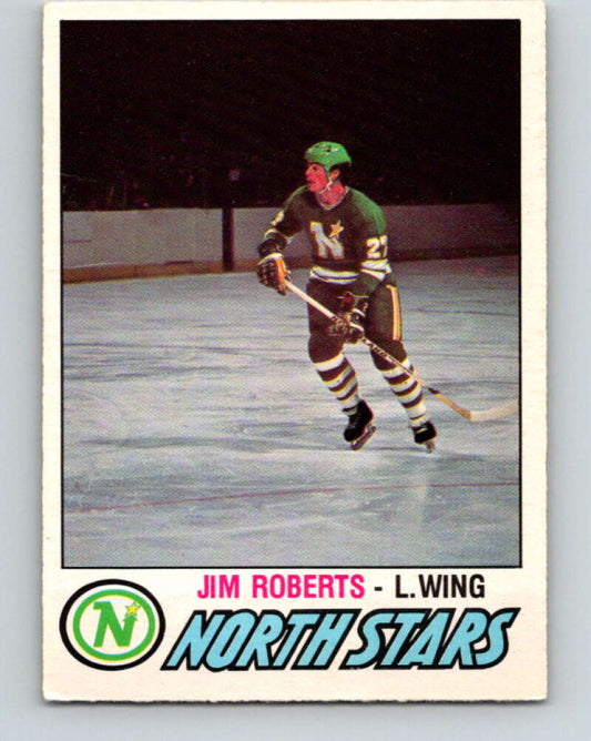 1977-78 O-Pee-Chee #392 Jim Roberts  RC Rookie Minnesota North Stars  V15815