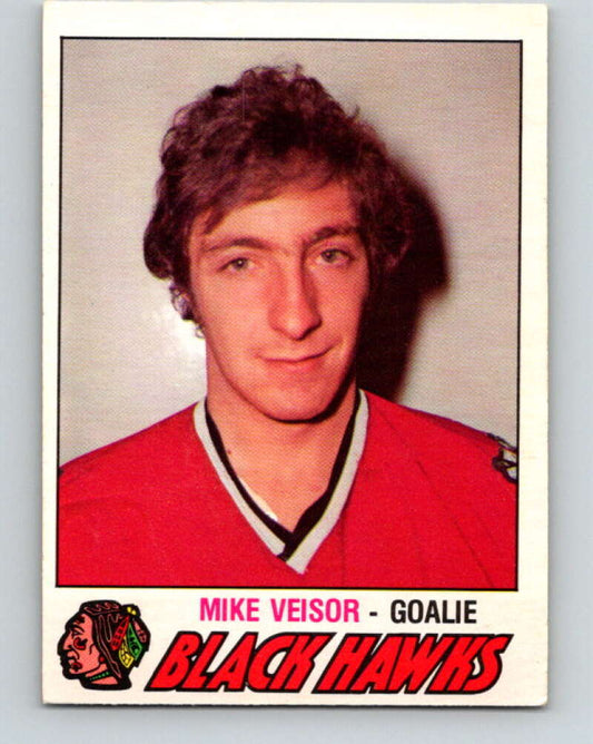 1977-78 O-Pee-Chee #393 Mike Veisor  Chicago Blackhawks  V15816