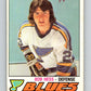 1977-78 O-Pee-Chee #394 Bob Hess  St. Louis Blues  V15833