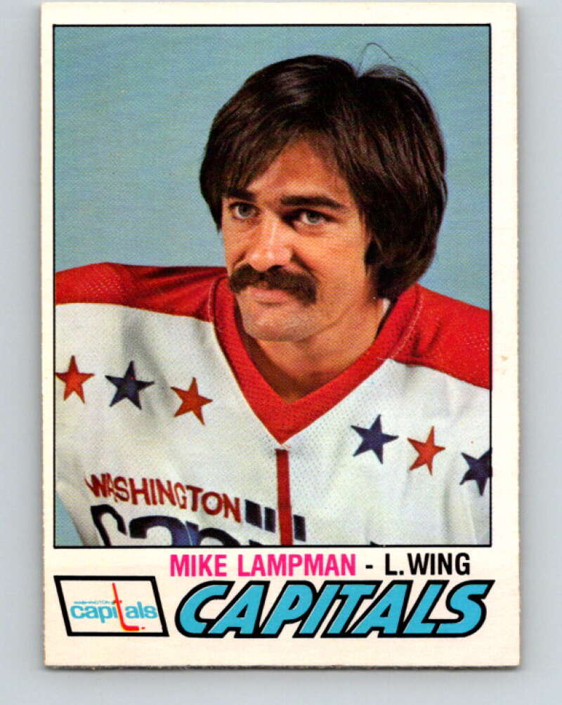 1977-78 O-Pee-Chee #396 Mike Lampman  Washington Capitals  V15841