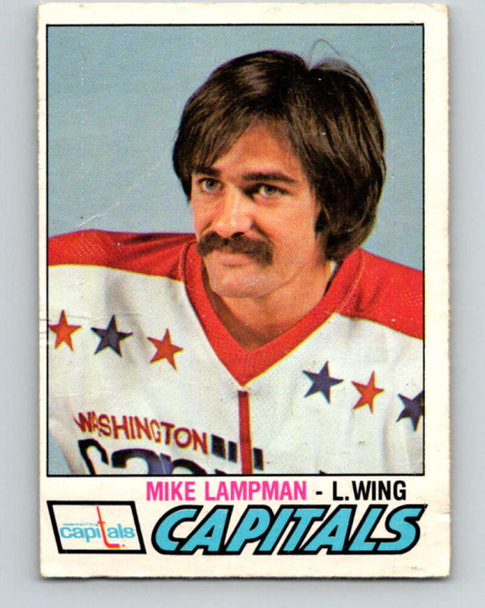 1977-78 O-Pee-Chee #396 Mike Lampman  Washington Capitals  V15842