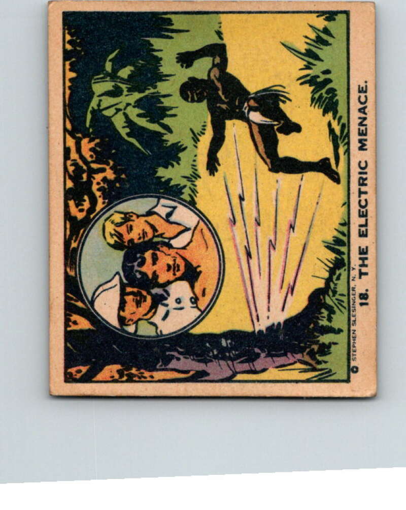 1934 Tarzan Cryastal Vault of Isis #18 Electric Menace  V16356