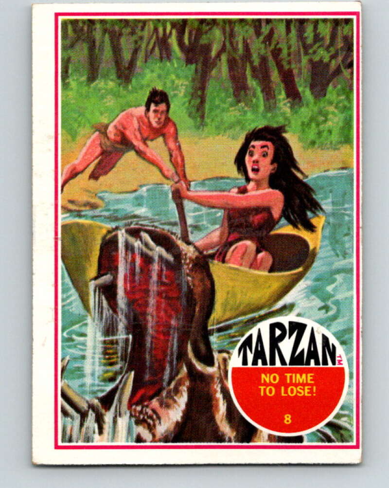1966 Tarzan #8 No Time No Lose  V16383