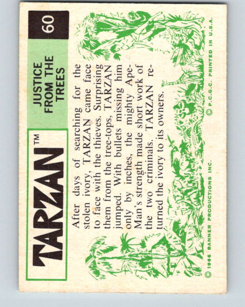 1966 Tarzan #60 Justice from the Trees  V16408