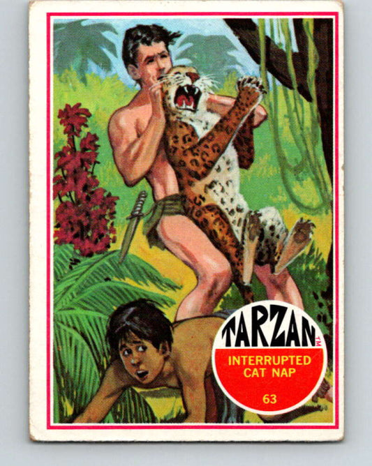 1967 Tarzan #63 Interrupted Cat Nap  V16410