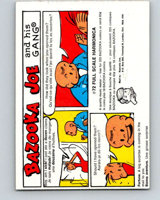 1970's O-Pee-Chee Bazooka Joe and his Gang #3  V16416
